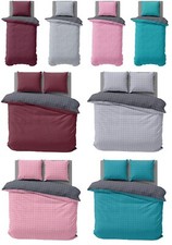 Wendebettwäsche Kariert Karo