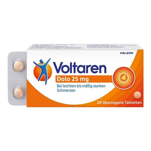 Voltaren dolo 25mg tabletten - dolo,