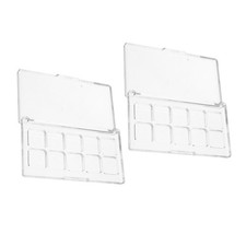  2 leere Make-up-Palette