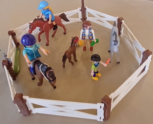 Playmobil set pferdegehege - set,