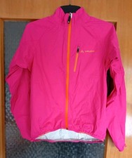 Vaude Ceplex Active Fahrradjacke Laufjacke Gr. 38/S Pink mit Tasche
