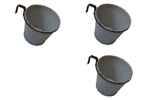 Pflanztopf mit halter für - 3x,