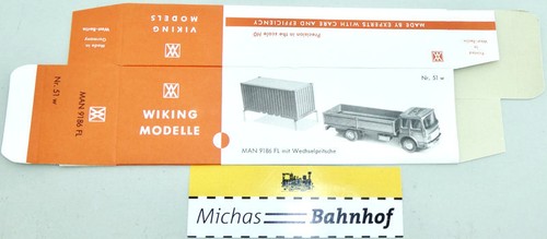 Wiking 51w 9186 - man, fl