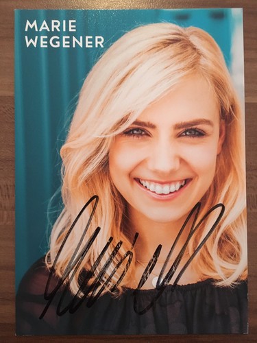 Handsignierte autogrammkarte - handsignierte,