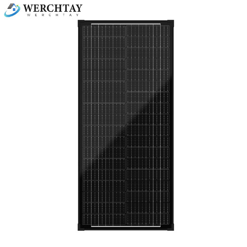 100w monokristallin solarmodul - 100w,