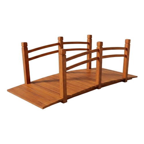 Garten brücke holzbrücke - garten,