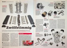 Oldtimer Praxis 3004) Ferrari V12 Colombo Motor seziert - ein interessanter Beri