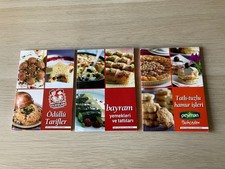3 Türkische Backbücher/