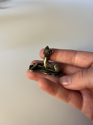 Miniaturfigur reh bambi - miniaturfigur, /
