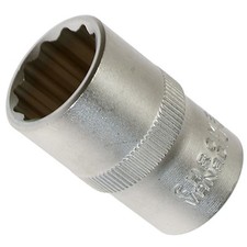 STECKSCHLÜSSELEINSATZ Stecknuss VIELZAHN NUSS 12-KANT 1/2"-Antrieb CV-S 8-38 mm