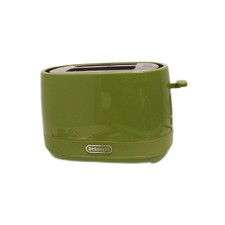 De Longhi CTLAP2203.GR Toaster mit Zange 550 Watt Farbe Grün Kunststoff Lebensmi