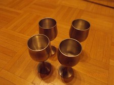 Zinn Wein Becher mit Stiel