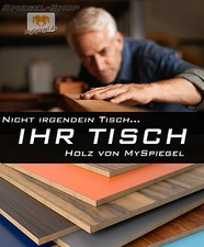 TISCHPLATTE MASSIVHOLZ AUS