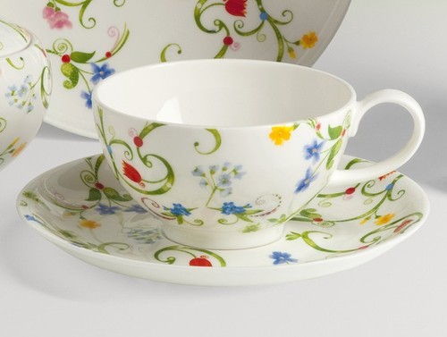 Fleurette teetasse mit - fleurette,