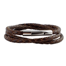 Lederkette 4 / 6 mm Herren