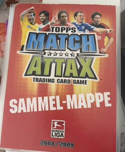 Topps match attax sammel mappe - topps, sammel-mappe