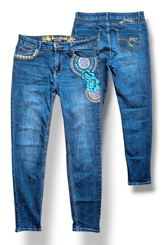 Desigual jeans w32 l32 - w32, blumen