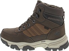 Dockers by Gerli Herren Schnürstiefel TEX braun