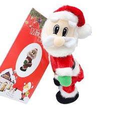Tanzender Weihnachtsmann mit Musik Swingender Santa für Kinder Weihnachtsdekorat