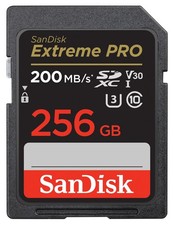SanDisk 256 GB SDXC Extreme