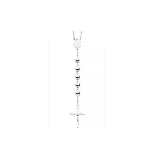 Sterling silber rosenkranz - silber,