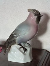 Ens grüne Mühlenmarke Vogelfigur Seidenschwanz