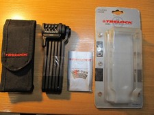 unbenutzt TRELOCK Faltschloß FS 200 CODE Zahlenschloß Typ 0580 statt Bügelschloß