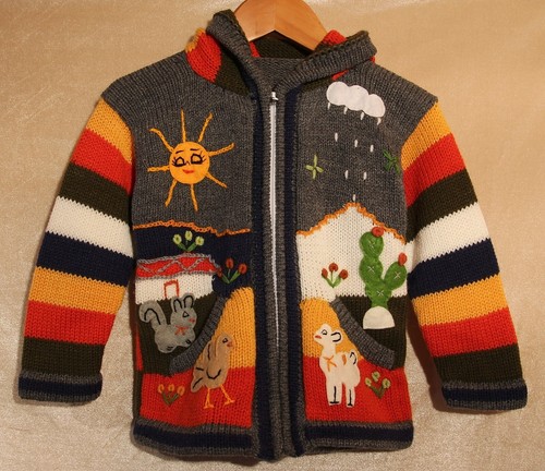 Kinder strickjacke grau - kinder,