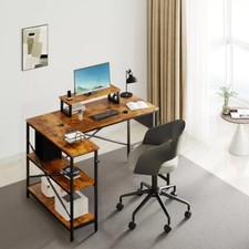 L-förmiger Computertisch