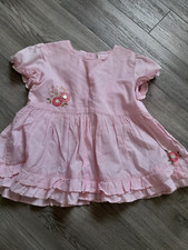 ROOM SEVEN schönste Bluse Hängerle Tunika Rüschen Rosa Gr. 92/98