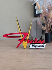 Plymouth Fury Deko Logo -
