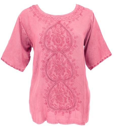 Bestickte indische tunika - bestickte,