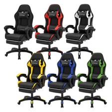 Gamingstuhl Bürostuhl Schreibtischstuhl Racing Drehstuhl Verstellbar Stuhl