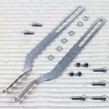 PLETSCHER BEFESTIGUNG FÜR ATHLETE GEPÄCKTRÄGER AN ANLÖTÖSE 205 MM SILBER