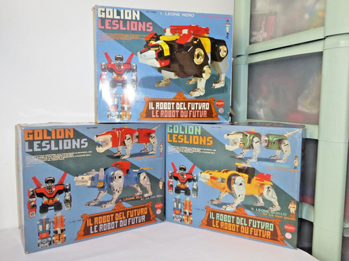 Vintage golion voltron - voltron, dx