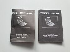 Nintendo Gameboy Advance SP Bedienungsanleitung Anleitung Booklet AGS-EUR(A)-2