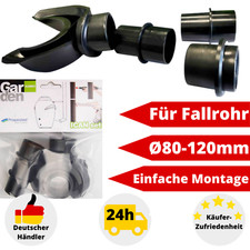 Regensammler Fallrohr 80 100 120 mm Regendieb Regenwassersammler Wassersammler