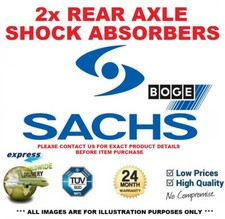 2x SACHS BOGE Rear SHOCK