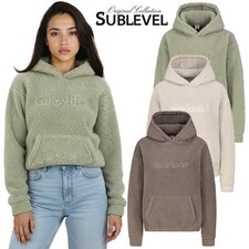 SUBLEVEL Damen Kapuzenpullover