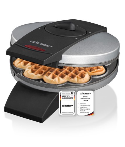 Waffeleisen herzform cloer - herzform,