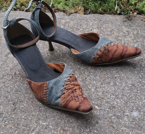 Topp pumps mit riemen jeans - riemen,
