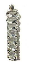 Weisser topas lang edelstein - weisser,