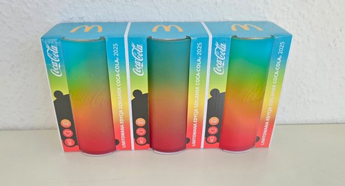 3er set coca cola glas - coca,