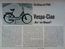 Motorrad 16/1968, Test Vespa Ciao,  Avus Rennen, Tatran 125, Sachsenring Rennen 