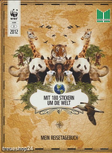 Sammelalbum mit 180 stickern - sammelalbum,