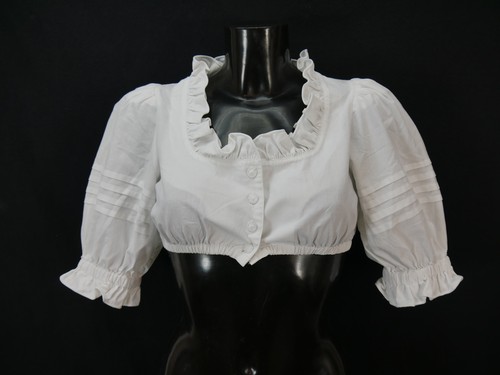 Dirndlbluse weiß bluse - dirndlbluse,