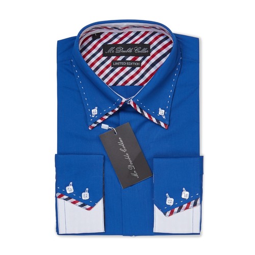 Herren royal blau gestreiftes - herren,