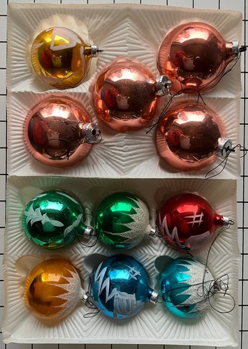 Konvolut christbaumkugeln - konvolut,