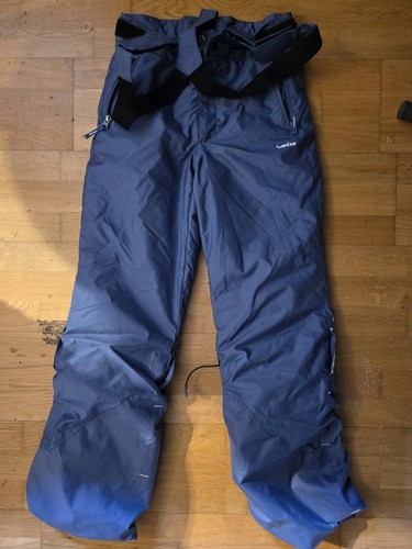 Skihose kinder blau 146 - skihose, blau,