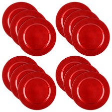 12x glänzende Platzteller -